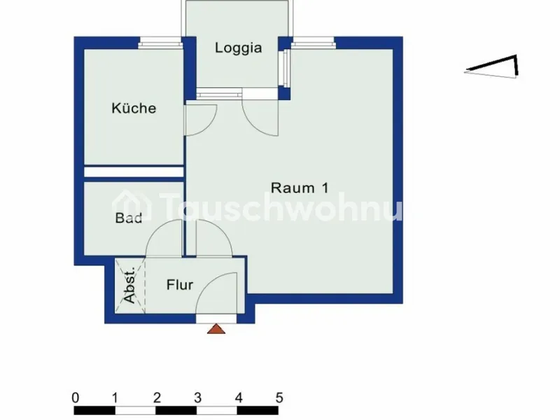 Tauschwohnung: 43 m² Wohnung in Tempelhof-Schöneberg direkt am Kleistpark — photo 1